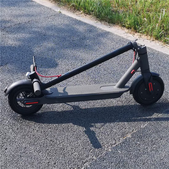 Xiaomi electric scooter folded